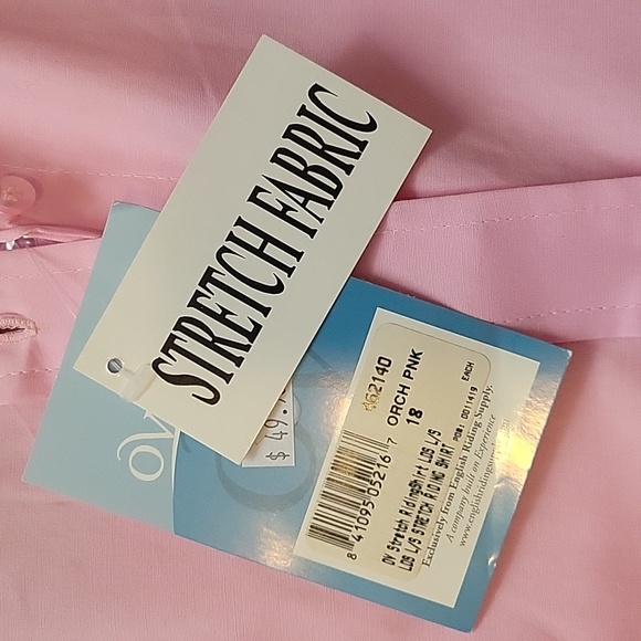 NWT Ovation Ladies Riding Blouse - 18 - Picture 6 of 9